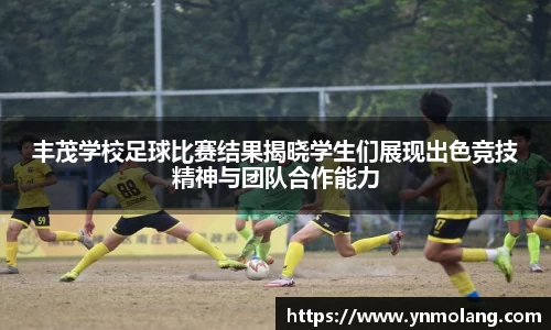 丰茂学校足球比赛结果揭晓学生们展现出色竞技精神与团队合作能力