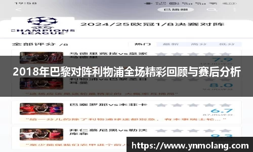 2018年巴黎对阵利物浦全场精彩回顾与赛后分析
