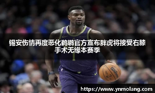 锡安伤情再度恶化鹈鹕官方宣布胖虎将接受右膝手术无缘本赛季